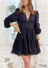 V-Neck Mini Dress Lennon